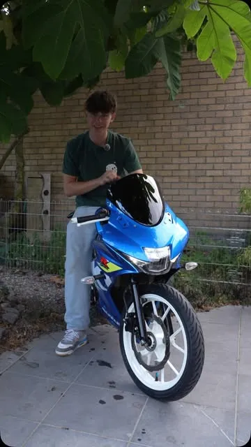 Suzuki GSX-R op Instagram